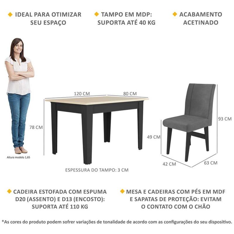 conjunto-mesa-de-jantar-120-cm-com-4-cadeiras-tokio-multimoveis-ex1004-preto-off-white-grafite-conjunto-mesa-de-jantar-120-cm-com-4-cadeiras-tokio-multimoveis-ex1004-preto-off-white-grafite