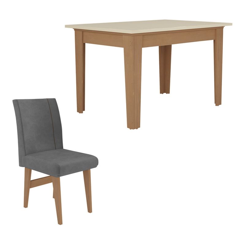 conjunto-mesa-de-jantar-120-cm-com-4-cadeiras-tokio-multimoveis-ex1004-madeirado-off-white-grafite-conjunto-mesa-de-jantar-120-cm-com-4-cadeiras-tokio-multimoveis-ex1004-madeirado-off-white-grafite