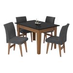 conjunto-mesa-de-jantar-120-cm-com-4-cadeiras-tokio-multimoveis-ex1004-madeirado-preto-grafite-conjunto-mesa-de-jantar-120-cm-com-4-cadeiras-tokio-multimoveis-ex1004-madeirado-preto-grafite