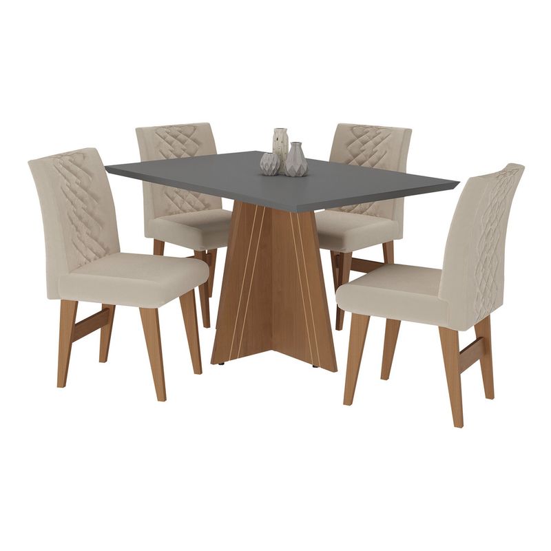 conjunto-mesa-de-jantar-136-cm-com-4-cadeiras-marselha-multimoveis-ex1007-madeirado-grafite-bege-conjunto-mesa-de-jantar-136-cm-com-4-cadeiras-marselha-multimoveis-ex1007-madeirado-grafite-bege