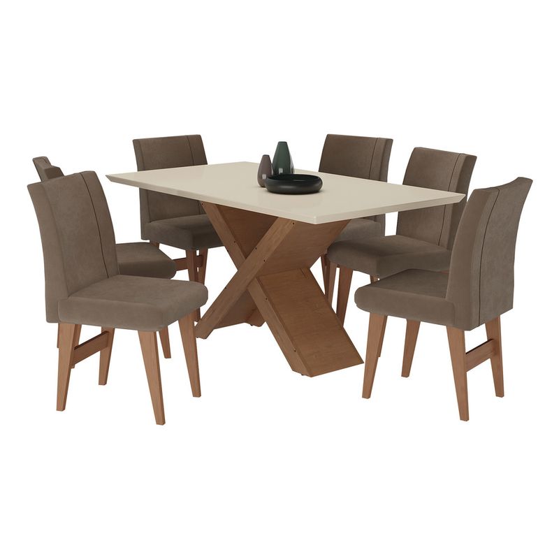 conjunto-mesa-de-jantar-160-cm-com-6-cadeiras-lisboa-multimoveis-ex1008-madeirado-off-white-castor-conjunto-mesa-de-jantar-160-cm-com-6-cadeiras-lisboa-multimoveis-ex1008-madeirado-off-white-castor