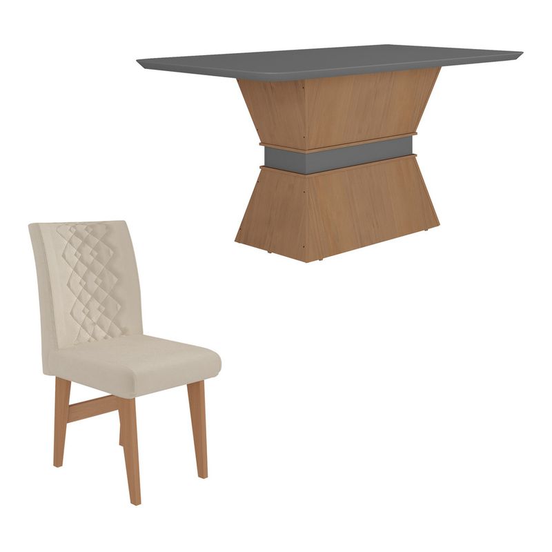 conjunto-mesa-de-jantar-160-cm-com-6-cadeiras-nairobi-multimoveis-ex1011-madeirado-grafite-bege-conjunto-mesa-de-jantar-160-cm-com-6-cadeiras-nairobi-multimoveis-ex1011-madeirado-grafite-bege