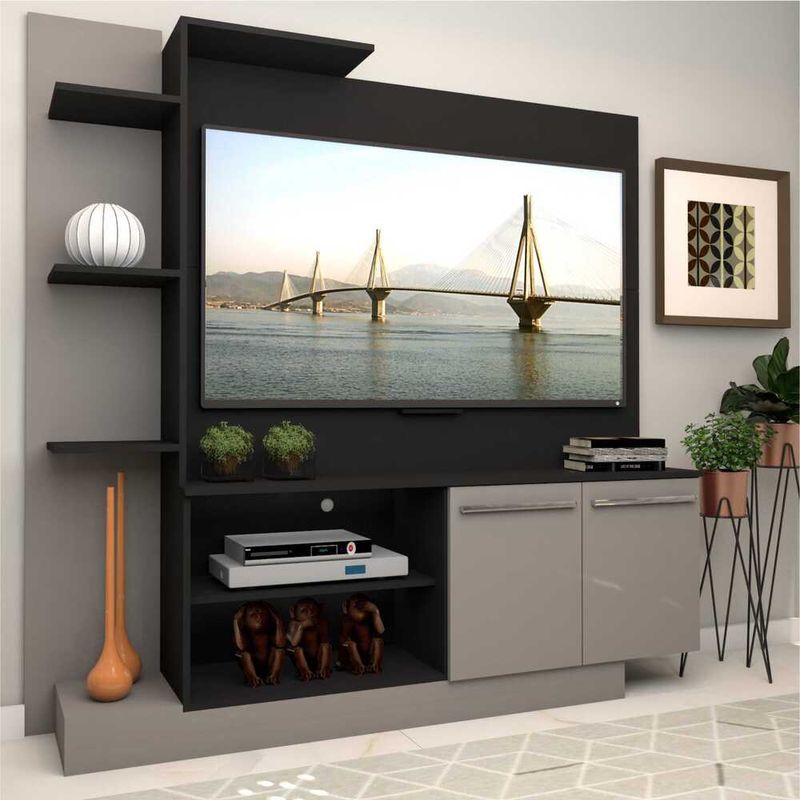 estante-com-painel-para-tv-ate-55-e-2-portas-porto-multimoveis-preto-lacca-fume-estante-com-painel-para-tv-ate-55-e-2-portas-porto-multimoveis-preto-lacca-fume