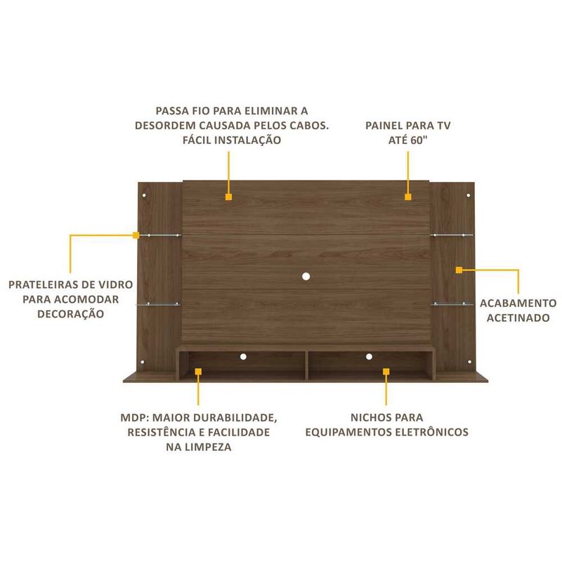 painel-para-tv-ate-60-com-prateleiras-de-vidro-braga-multimoveis-nogueira-painel-para-tv-ate-60-com-prateleiras-de-vidro-braga-multimoveis-nogueira
