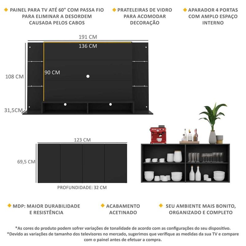 conjunto-sala-de-estar-painel-tv-60-e-aparador-helena-multimoveis-preto-conjunto-sala-de-estar-painel-tv-60-e-aparador-helena-multimoveis-preto