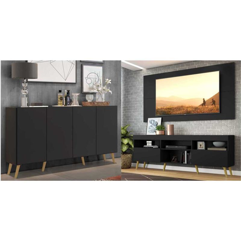 conjunto-sala-de-estar-rack-painel-tv-65-e-aparador-retro-sofia-multimoveis-preto-natural-conjunto-sala-de-estar-rack-painel-tv-65-e-aparador-retro-sofia-multimoveis-preto-natural