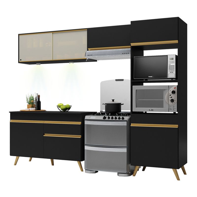 armario-de-cozinha-compacta-4-pecas-com-leds-mp2017-veneza-up-multimoveis-preta-armario-de-cozinha-compacta-4-pecas-com-leds-mp2017-veneza-up-multimoveis-preta