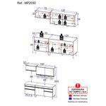 armario-de-cozinha-compacta-4-pecas-com-leds-mp2030-veneza-up-multimoveis-preta-armario-de-cozinha-compacta-4-pecas-com-leds-mp2030-veneza-up-multimoveis-preta