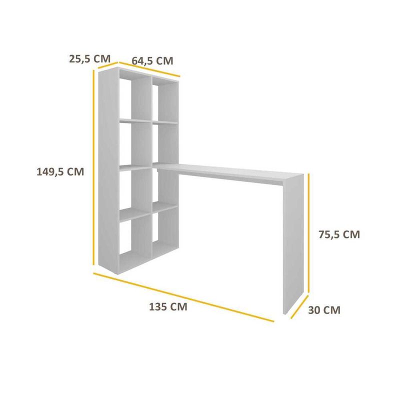 escrivaninha-com-estante-lateral-multimoveis-branco-escrivaninha-com-estante-lateral-multimoveis-branco
