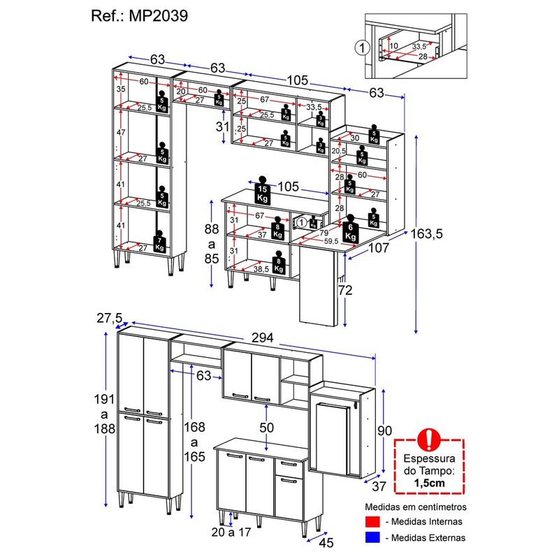 armario-de-cozinha-completa-com-mesa-dobravel-siena-multimoveis-mp2039-branca-lacca-fume-armario-de-cozinha-completa-com-mesa-dobravel-siena-multimoveis-mp2039-branca-lacca-fume