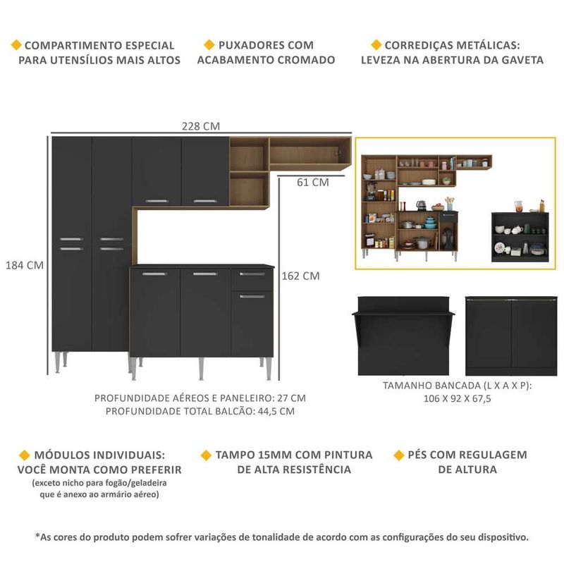 armario-de-cozinha-completa-com-bancada-paris-multimoveis-mp2044-madeirada-preta-armario-de-cozinha-completa-com-bancada-paris-multimoveis-mp2044-madeirada-preta