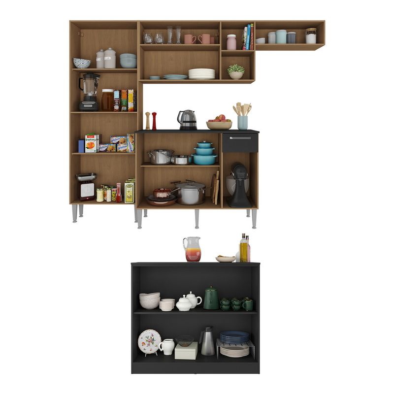 armario-de-cozinha-completa-com-bancada-paris-multimoveis-mp2044-madeirada-preta-armario-de-cozinha-completa-com-bancada-paris-multimoveis-mp2044-madeirada-preta
