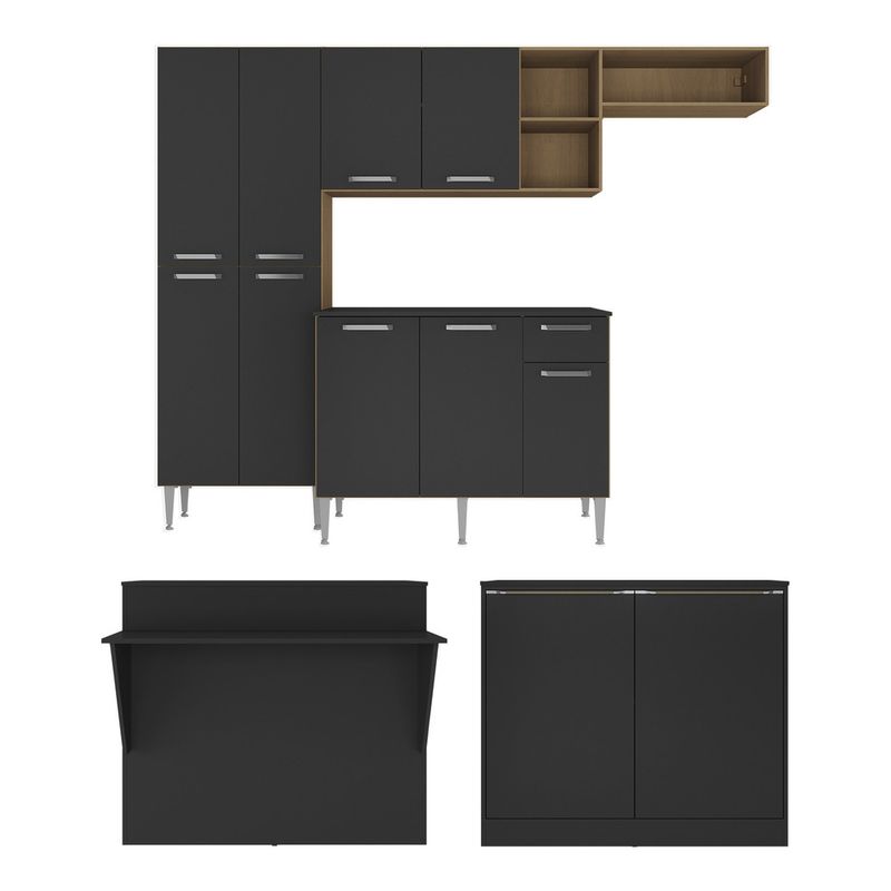 armario-de-cozinha-completa-com-bancada-paris-multimoveis-mp2044-madeirada-preta-armario-de-cozinha-completa-com-bancada-paris-multimoveis-mp2044-madeirada-preta