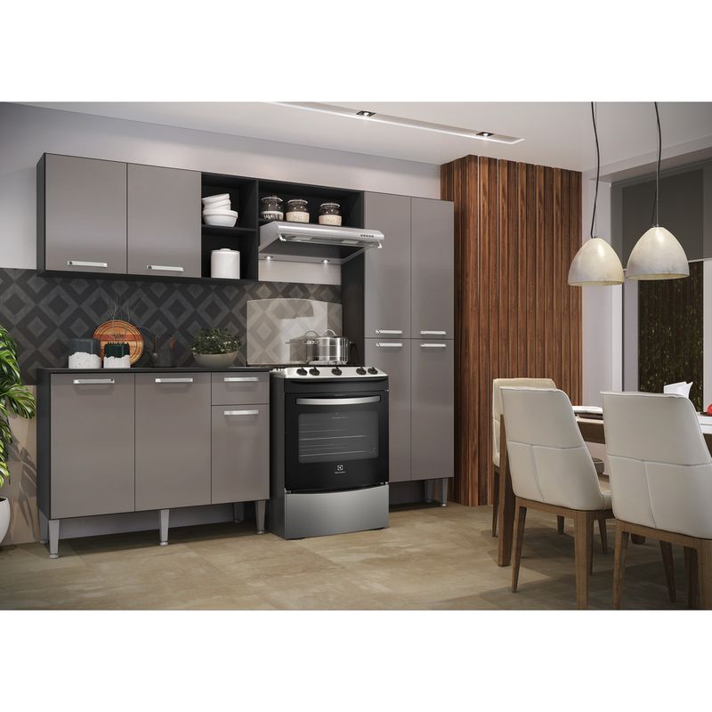 armario-de-cozinha-compacta-com-e-balcao-com-tampo-pequim-up-multimoveis-preta-lacca-fume-armario-de-cozinha-compacta-com-e-balcao-com-tampo-pequim-up-multimoveis-preta-lacca-fume
