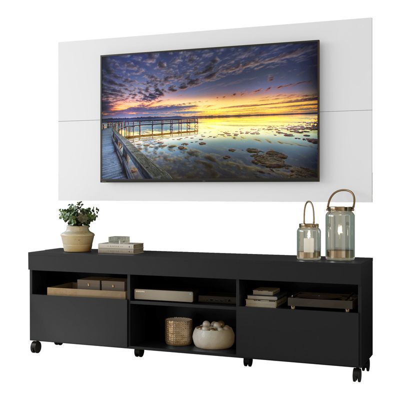 rack-com-painel-e-suporte-tv-65-com-rodizios-e-2-portas-londres-multimoveis-preto-branco-rack-com-painel-e-suporte-tv-65-com-rodizios-e-2-portas-londres-multimoveis-preto-branco