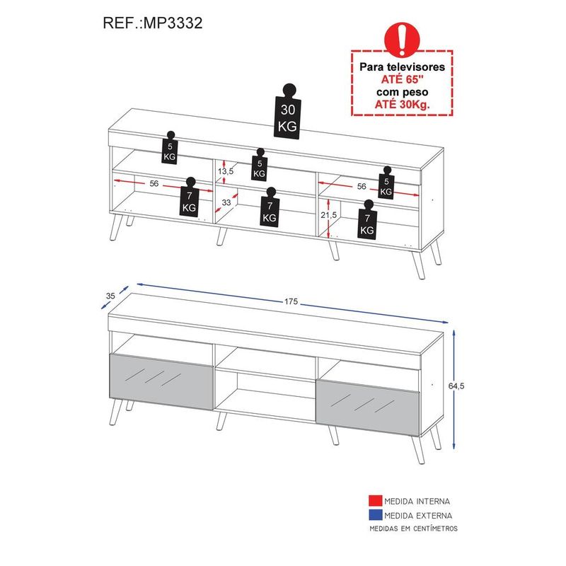 rack-tv-65-com-espelho-pes-retro-e-2-portas-paris-multimoveis-preto-branco-rack-tv-65-com-espelho-pes-retro-e-2-portas-paris-multimoveis-preto-branco