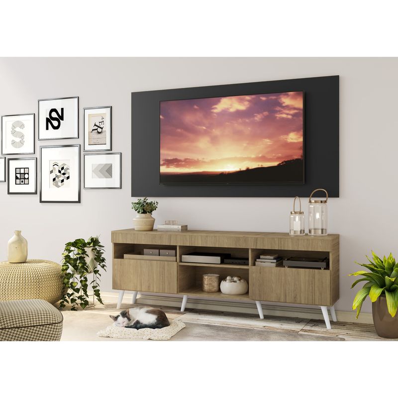 rack-com-painel-e-suporte-tv-65-londres-multimoveis-pes-retro-e-2-portas-rustic-preto-branco-rack-com-painel-e-suporte-tv-65-londres-multimoveis-pes-retro-e-2-portas-rustic-preto-branco