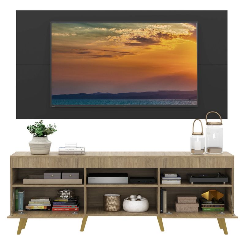 rack-com-painel-e-suporte-tv-65-londres-multimoveis-pes-retro-e-2-portas-rustic-preto-natural-rack-com-painel-e-suporte-tv-65-londres-multimoveis-pes-retro-e-2-portas-rustic-preto-natural