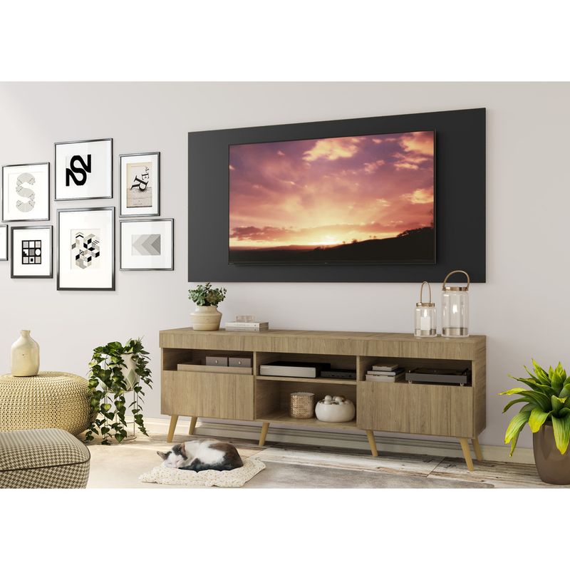 rack-com-painel-e-suporte-tv-65-londres-multimoveis-pes-retro-e-2-portas-rustic-preto-natural-rack-com-painel-e-suporte-tv-65-londres-multimoveis-pes-retro-e-2-portas-rustic-preto-natural