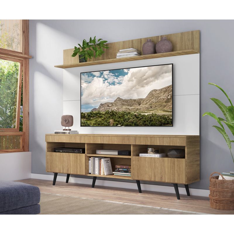 rack-com-painel-tv-65-madri-multimoveis-rustic-branco-com-prateleira-e-pes-retro-preto-rack-com-painel-tv-65-madri-multimoveis-rustic-branco-com-prateleira-e-pes-retro-preto