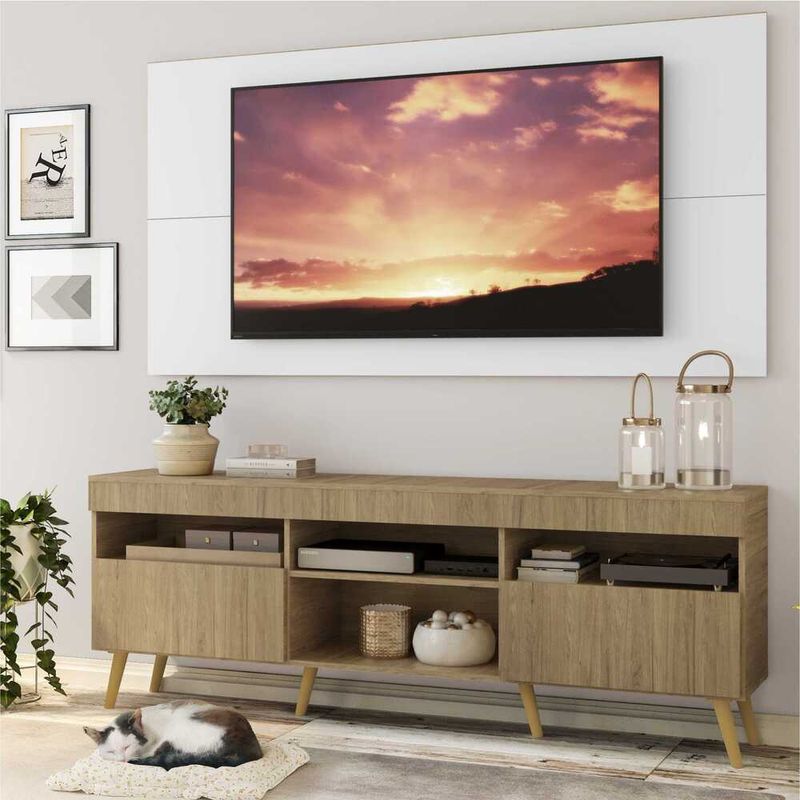 rack-com-painel-e-suporte-tv-65-londres-multimoveis-pes-retro-e-2-portas-rustic-branco-natural-rack-com-painel-e-suporte-tv-65-londres-multimoveis-pes-retro-e-2-portas-rustic-branco-natural