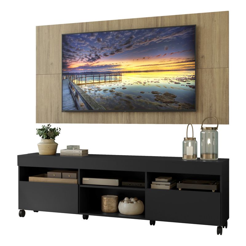rack-com-painel-tv-65-com-rodizios-e-2-portas-londres-multimoveis-preto-rustic-rack-com-painel-tv-65-com-rodizios-e-2-portas-londres-multimoveis-preto-rustic