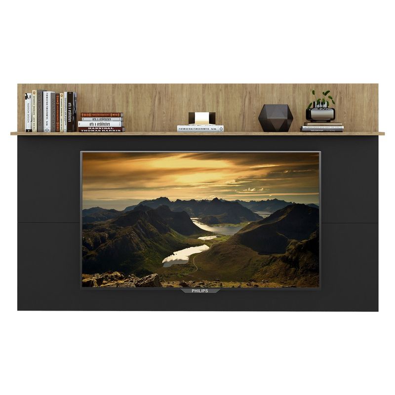 painel-para-tv-ate-65-com-prateleira-amsterda-plus-multimoveis-preto-rustic-painel-para-tv-ate-65-com-prateleira-amsterda-plus-multimoveis-preto-rustic