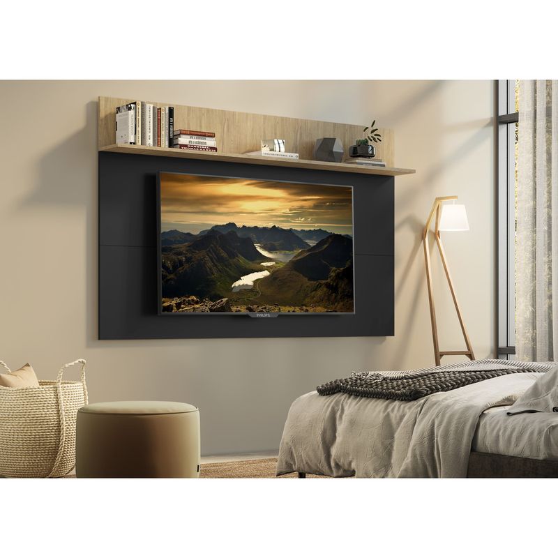 painel-para-tv-ate-65-com-prateleira-amsterda-plus-multimoveis-preto-rustic-painel-para-tv-ate-65-com-prateleira-amsterda-plus-multimoveis-preto-rustic