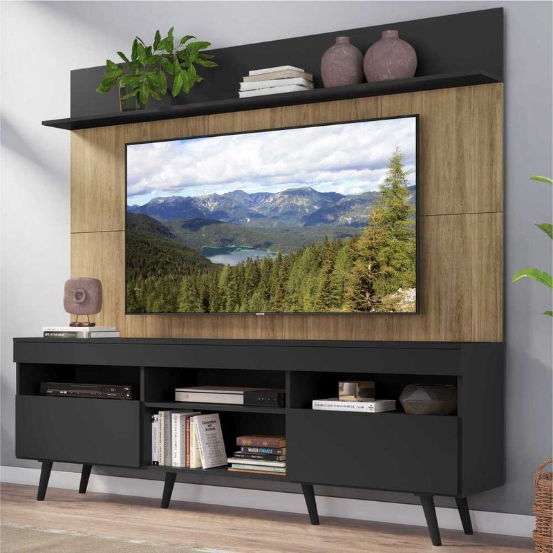 rack-com-painel-e-suporte-tv-65-madri-multimoveis-mp3374580-preto-rustic-com-prateleira-e-pes-retro-preto-rack-com-painel-e-suporte-tv-65-madri-multimoveis-mp3374580-preto-rustic-com-prateleira-e-pes-retro-preto