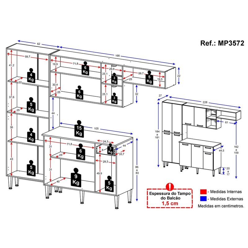 armario-de-cozinha-compacta-com-2-leds-e-balcao-com-tampo-pequim-multimoveis-preta-lacca-fume-armario-de-cozinha-compacta-com-2-leds-e-balcao-com-tampo-pequim-multimoveis-preta-lacca-fume