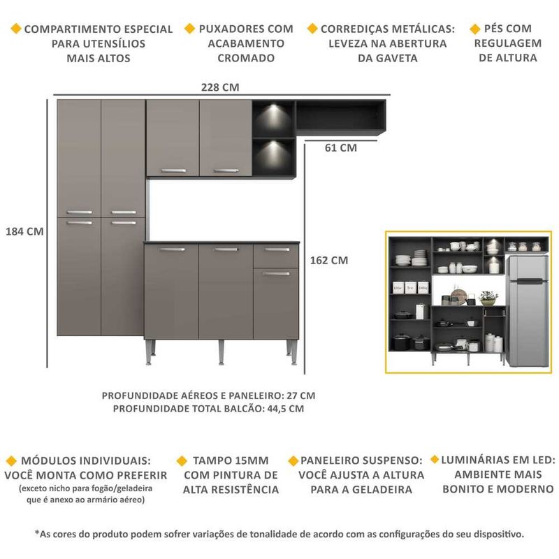 armario-de-cozinha-compacta-com-2-leds-e-balcao-com-tampo-pequim-sun-multimoveis-preta-lacca-fume-armario-de-cozinha-compacta-com-2-leds-e-balcao-com-tampo-pequim-sun-multimoveis-preta-lacca-fume