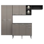 armario-de-cozinha-compacta-com-2-leds-e-balcao-com-tampo-pequim-sun-multimoveis-preta-lacca-fume-armario-de-cozinha-compacta-com-2-leds-e-balcao-com-tampo-pequim-sun-multimoveis-preta-lacca-fume