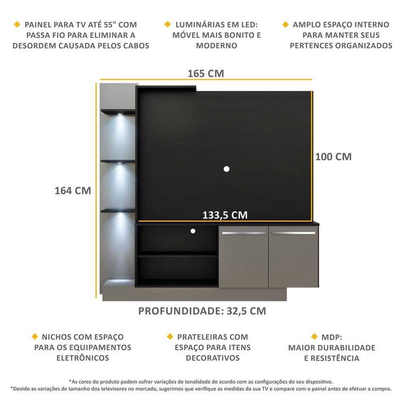 estante-com-3-leds-painel-tv-55-e-2-portas-dallas-multimoveis-preto-lacca-fume-estante-com-3-leds-painel-tv-55-e-2-portas-dallas-multimoveis-preto-lacca-fume