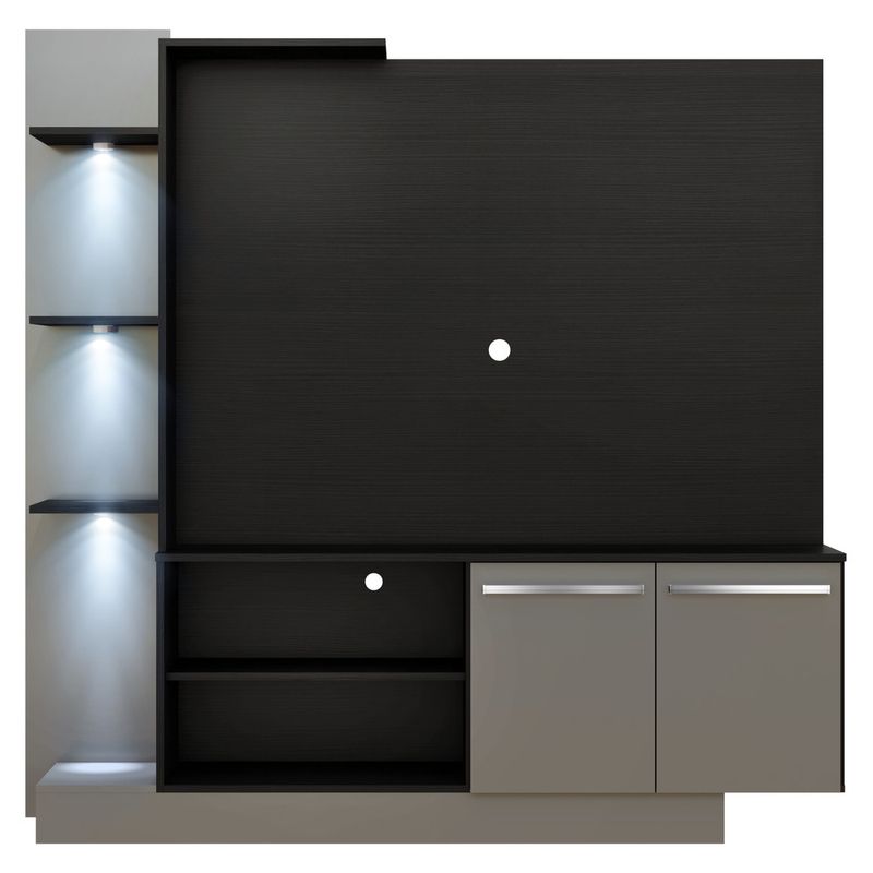 estante-com-3-leds-painel-tv-55-e-2-portas-dallas-multimoveis-preto-lacca-fume-estante-com-3-leds-painel-tv-55-e-2-portas-dallas-multimoveis-preto-lacca-fume