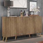 aparador-buffet-4-portas-com-pes-retro-veneza-multimoveis-rustic-natural-aparador-buffet-4-portas-com-pes-retro-veneza-multimoveis-rustic-natural