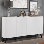 aparador-buffet-4-portas-com-pes-retro-veneza-multimoveis-branco-preto-aparador-buffet-4-portas-com-pes-retro-veneza-multimoveis-branco-preto