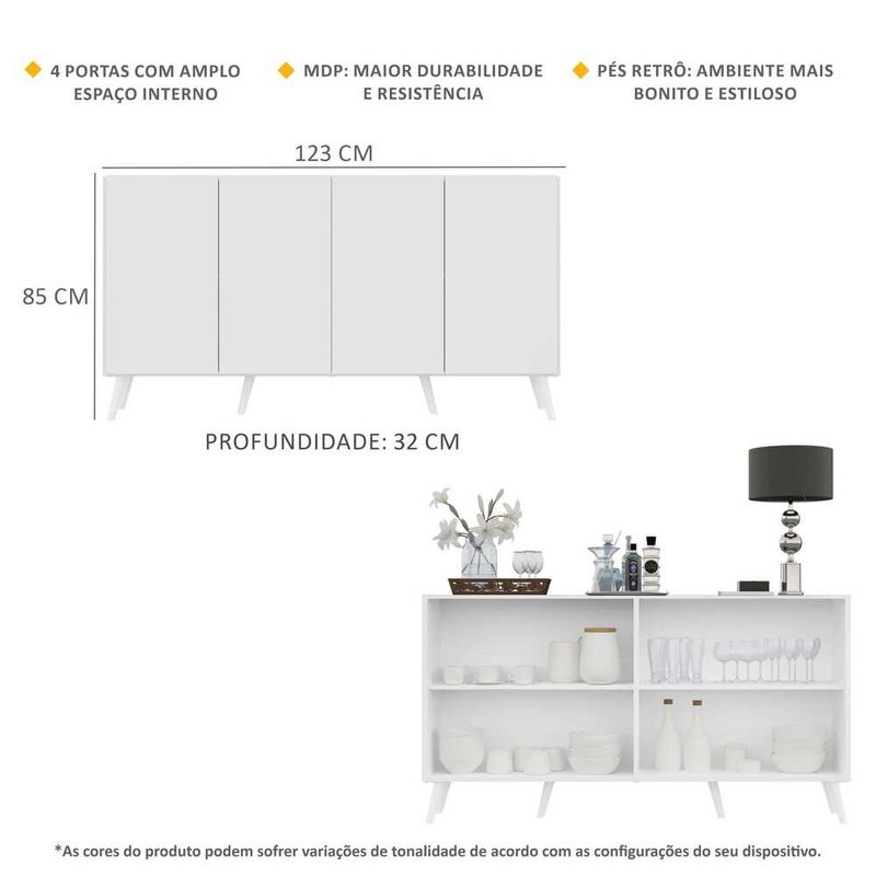 aparador-buffet-4-portas-com-pes-retro-veneza-multimoveis-branco-aparador-buffet-4-portas-com-pes-retro-veneza-multimoveis-branco