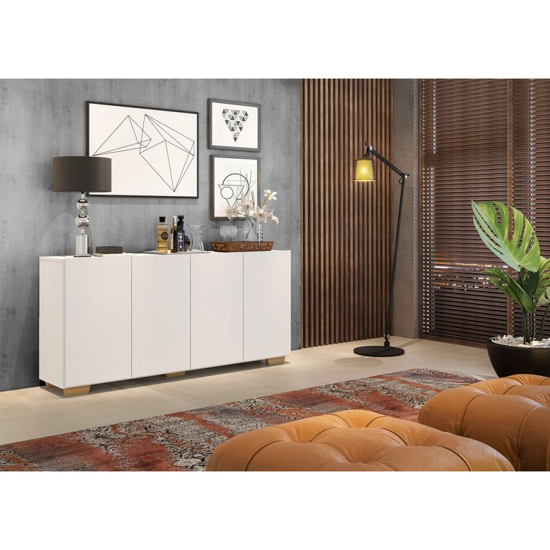 aparador-buffet-4-portas-com-pes-quadrados-veneza-multimoveis-branco-natural-aparador-buffet-4-portas-com-pes-quadrados-veneza-multimoveis-branco-natural