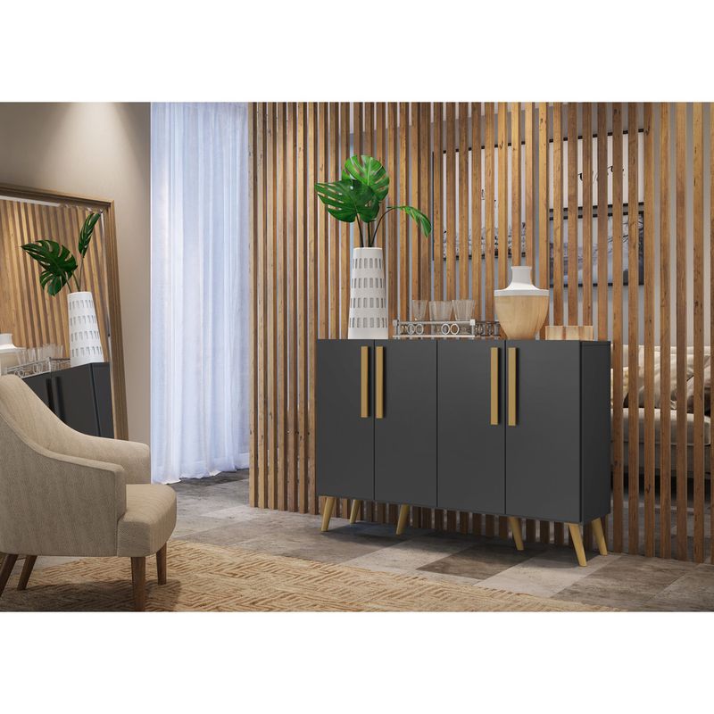 aparador-buffet-4-portas-com-pes-retro-viena-multimoveis-preto-natural-aparador-buffet-4-portas-com-pes-retro-viena-multimoveis-preto-natural