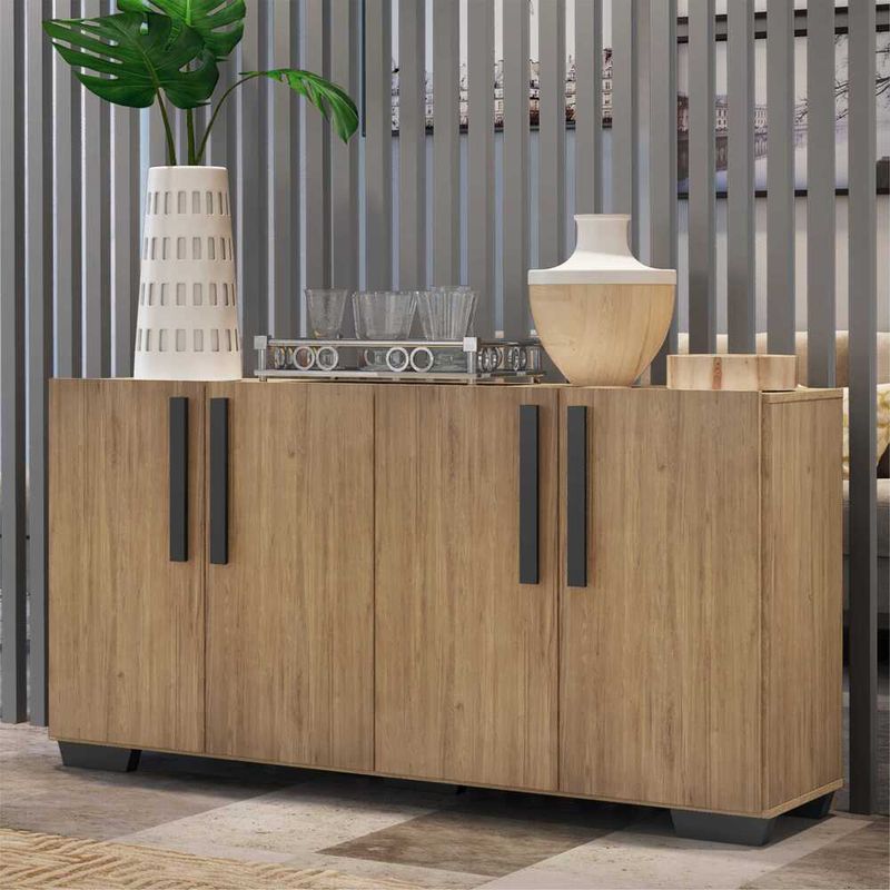 aparador-buffet-4-portas-com-pes-quadrados-viena-multimoveis-rustic-preto-aparador-buffet-4-portas-com-pes-quadrados-viena-multimoveis-rustic-preto