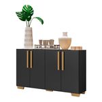 aparador-buffet-4-portas-com-pes-quadrados-viena-multimoveis-preto-natural-aparador-buffet-4-portas-com-pes-quadrados-viena-multimoveis-preto-natural