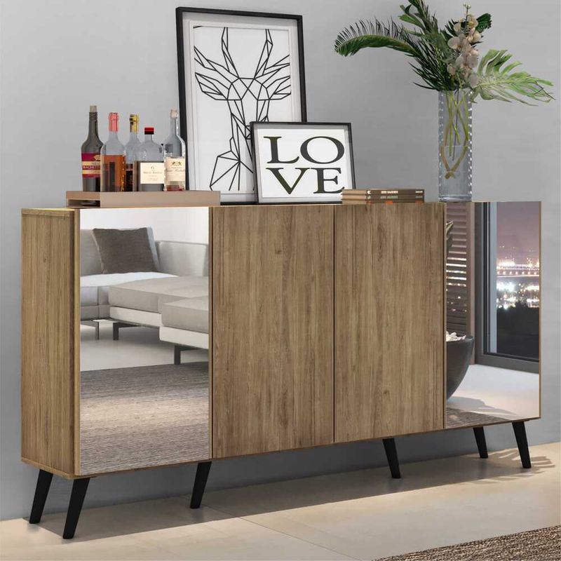 aparador-buffet-com-espelho-e-pes-retro-vegas-multimoveis-rustic-preto-aparador-buffet-com-espelho-e-pes-retro-vegas-multimoveis-rustic-preto