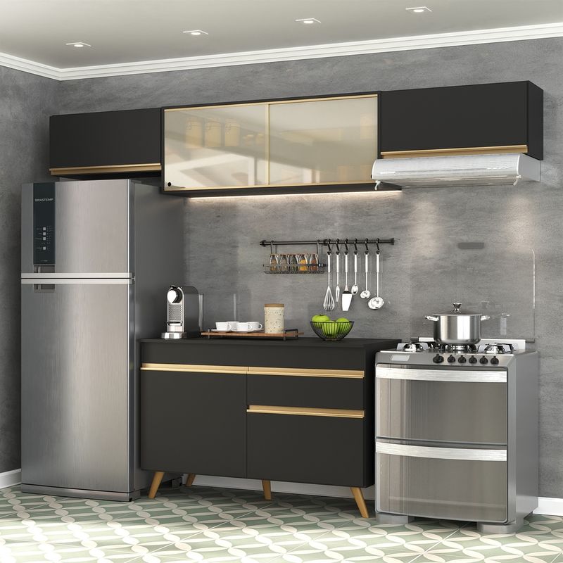 armario-de-cozinha-compacta-4-pecas-e-balcao-mp3698-veneza-multimoveis-preta-armario-de-cozinha-compacta-4-pecas-e-balcao-mp3698-veneza-multimoveis-preta