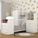 quarto-infantil-com-berco-comoda-laura-multimoveis-branco-quarto-infantil-com-berco-comoda-laura-multimoveis-branco