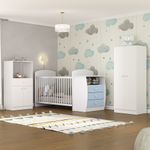 quarto-infantil-com-berco-comoda-laura-multimoveis-branco-azul-quarto-infantil-com-berco-comoda-laura-multimoveis-branco-azul