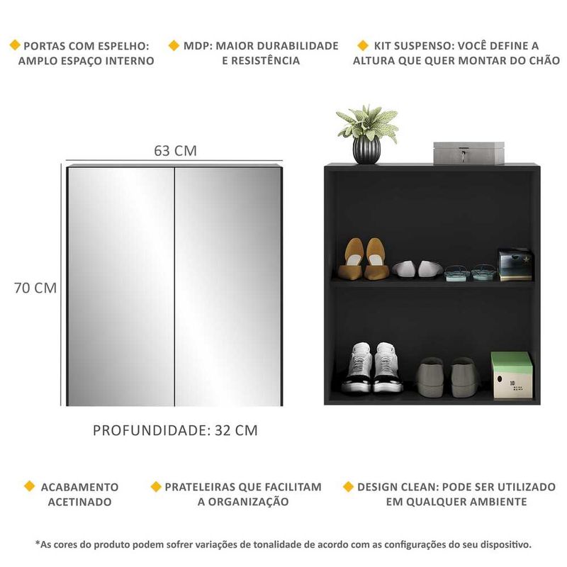 sapateira-2-portas-suspensa-com-espelho-nina-multimoveis-preta-sapateira-2-portas-suspensa-com-espelho-nina-multimoveis-preta