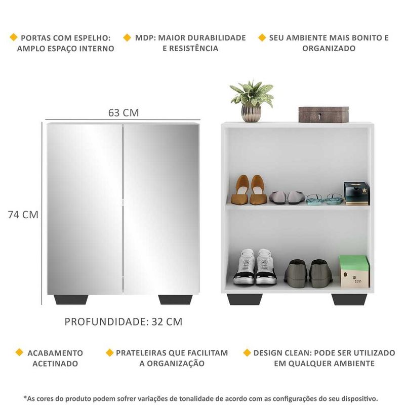 sapateira-2-portas-com-espelho-nina-multimoveis-branca-preta-sapateira-2-portas-com-espelho-nina-multimoveis-branca-preta