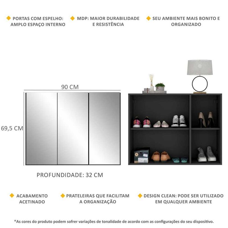 sapateira-3-portas-com-espelho-nina-multimoveis-preta-sapateira-3-portas-com-espelho-nina-multimoveis-preta