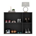sapateira-3-portas-com-espelho-nina-multimoveis-preta-sapateira-3-portas-com-espelho-nina-multimoveis-preta