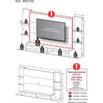 painel-tv-60-com-prateleiras-de-vidro-brasil-multimoveis-br2739-preto